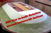 MAD-81s Hovercraft bottom, DYS hovercraft kit